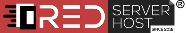 Red Server Host Logo